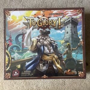 To Glory! Pirate Board Game by‎ Stuart Ellis New & Sealed Vesuvius Media